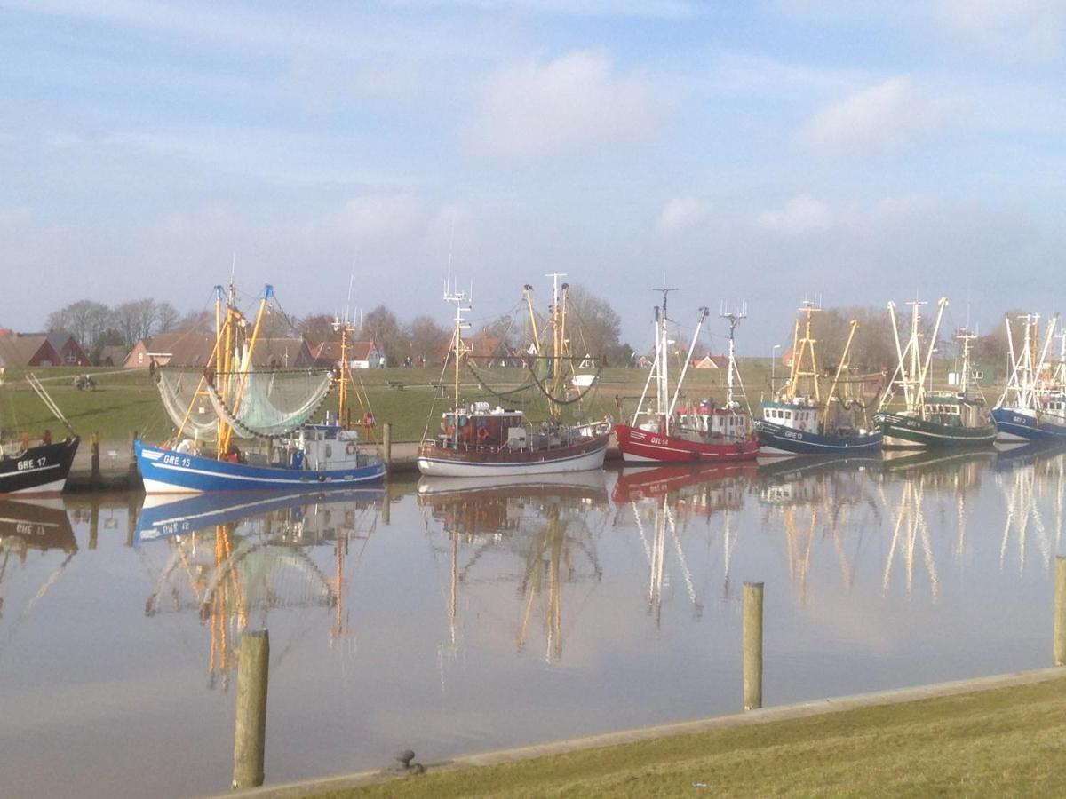 Bummert Am Hafen 3 Greetsiel Krummhoern Ngoại thất bức ảnh